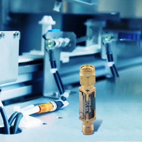 868MHz SAW Bandpass Filter 2MHz Bandwidth Low Loss for SMA Interface For RFID Receivers And For LoRa IoT EU Nodes Signal Noise Reduction in Kuwait