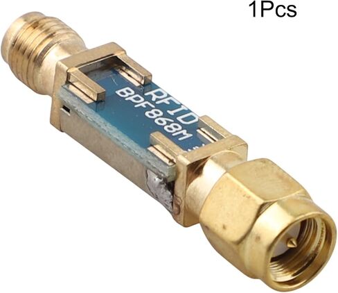 868MHz SAW Bandpass Filter 2MHz Bandwidth Low Loss for SMA Interface For RFID Receivers And For LoRa IoT EU Nodes Signal Noise Reduction in Kuwait