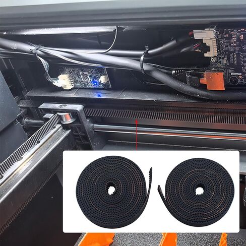 Rubber Belt Kit For K2 Plus For 3D Printer XY Timing Synchronization, Reliable Replacement Part For Stable Performance And Smooth Operation in Kuwait