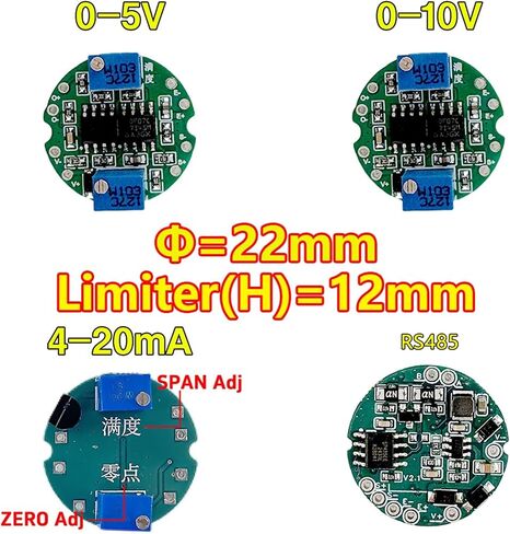 خلية تحميل من النوع الناطق مع جهاز إرسال RS485 Modbus RTU مستشعر وزن عالي الدقة 4-20 مللي أمبير 0-10 فولت وحدة مكبر للصوت (500 كجم وثنائي الفينيل متعدد الكلور، 4-20 مللي أمبير) in Kuwait