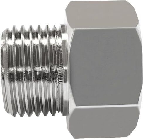 7/8 "أنثى الموضوع إلى 1/2" الذكور الخيوط بيديه للحمام خرطوم محول in Kuwait