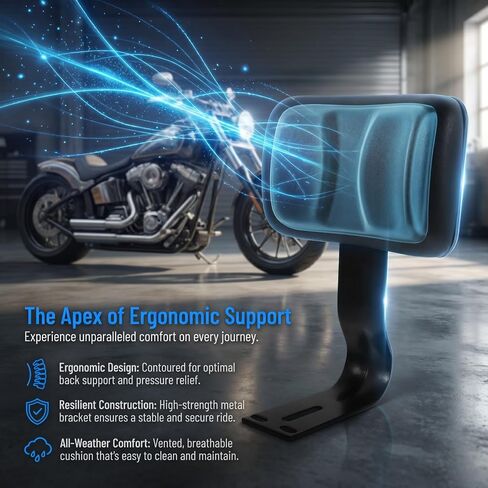 BESPORTBLE Creative Back Cushion for Electric Convenient Rear Rest for Cycling Comfortable Backrest Seat Cushion for Boys and Girls and Ergonomic Design Fit for Bikes and Motorcycles in Kuwait