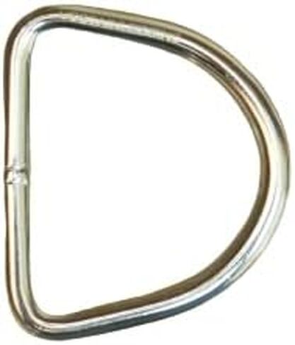 US Stainless Stainless Steel 316 D Ring Welded 8mm x 60mm ID (5/16" x 2 3/8") Marine Grade Dee in Kuwait