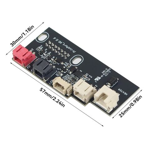 لوحة محول الطارد لـ Anycubiic Kobra3: تتضمن وحدة PCB لنقل الأجزاء البديلة 5 موصلات لرأس الطباعة للطابعة ثلاثية الأبعاد Kobra 3 Combo in Kuwait