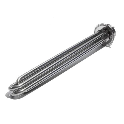 Element Heating Immersion 2" (64mm OD) Tri Clamp Water Heating Element for Home Brewery and Distillery Tank 4.5KW/6KW/9KW(9KW for 600mm) in Kuwait