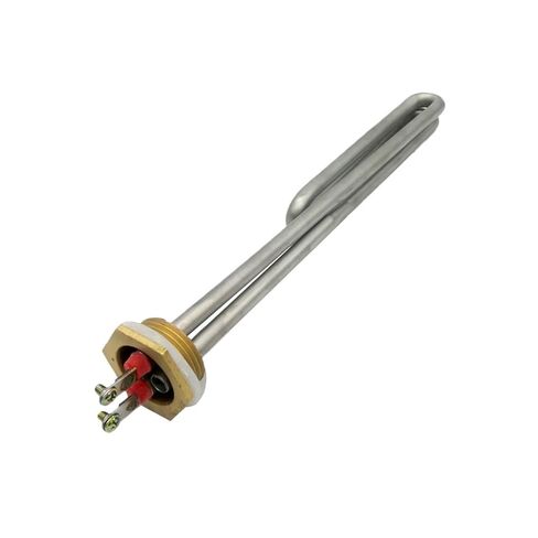 Element Heating DN25/1 inch Threaded Solar Water Heating Element Tube with Probe Hole 1" BSP Thread 1KW/2KW/3KW/4KW(380V,3KW230L DN25 201SS) in Kuwait