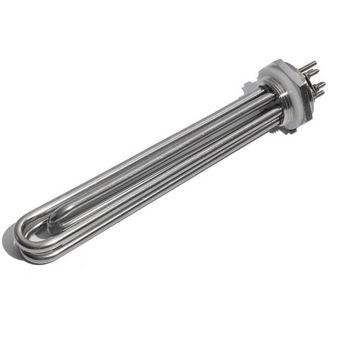 Element Heating 1.5inch Immersion Heater Heating Element for Water Oil All 304SS 380V DN40 with Grounding Screw(3KW 190mm dn40) in Kuwait