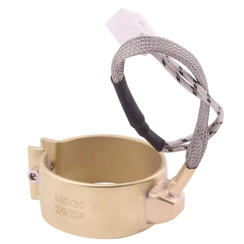 Element Heating Electric Copper Barrel Heating Element 220v/230v Brass Band Heater for Extruder 60×30/50×30/40×30/30×30mm(250W 60X30MM) in Kuwait