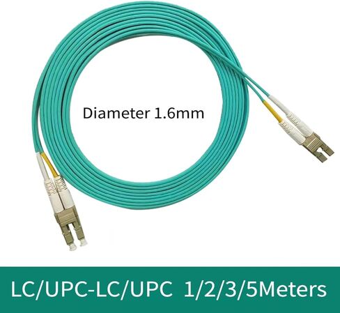 LC/UPC-LC-UPC Fiber Jumper OM3 Duplex multimode Dual core(15M OM3 Duble LC) in Saudi Arabia
