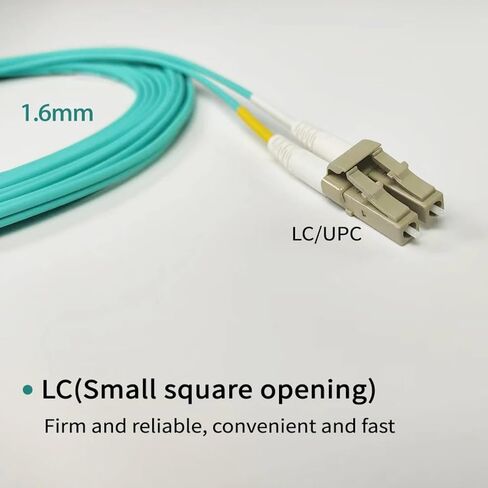 LC/UPC-LC-UPC Fiber Jumper OM3 Duplex multimode Dual core(15M OM3 Duble LC) in Saudi Arabia