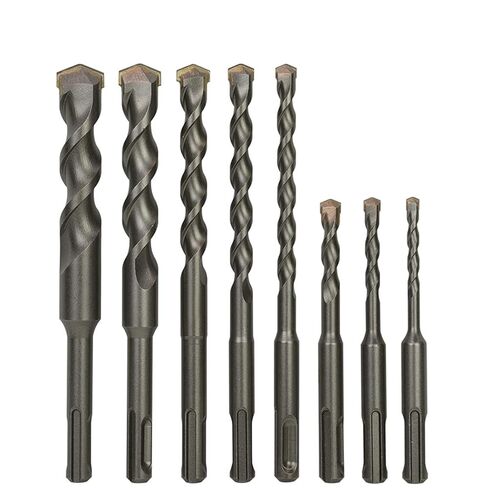 1Pcs SDS Plus Masonry Concrete Drill Bits YG8 Carbide Tip Hammer Drill Bit 110/160/210/260/300/310/350/400/450mm(8x160mm(10PCS)) in Kuwait