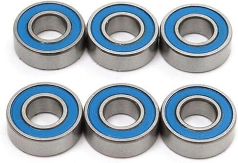 10 قطعة MR105-2RS MR105 2RS RS MR105RS 5x10x4 مللي متر الأزرق المطاط مختومة مصغرة كرات تروس الحمل عميقة الاخدود in Kuwait