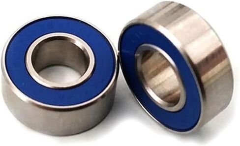 10 قطعة MR105-2RS MR105 2RS RS MR105RS 5x10x4 مللي متر الأزرق المطاط مختومة مصغرة كرات تروس الحمل عميقة الاخدود in Kuwait