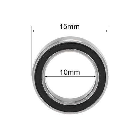10/100 قطعة 6700ZZ 6700 2RS RS 6700-2RS 10x15X4mm مصغرة سدادة مطاطية كرة أخدود عميقة تحمل (6700 ZZ ، 10 قطعة) in Kuwait