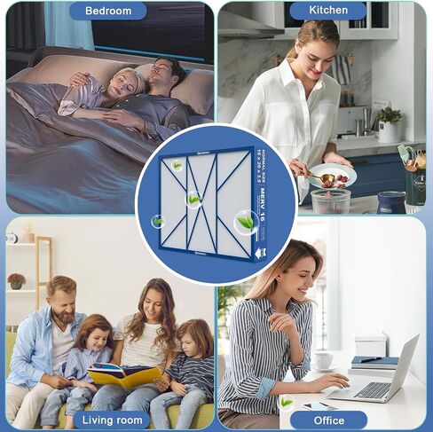 فلتر بديل GAPCCCAR1620 Merv 16 متوافق مع Bryant/Carrier GAPBBBCAR1620، GAPCCCAR1620، GAPAAXCC1620، GAPAAXBB1620، GAPABXCC1620، GAPABXBB1620، الحجم الفعلي: 17.5 بوصة × 21.5 بوصة × 3.5 بوصة، عبوتان in Kuwait