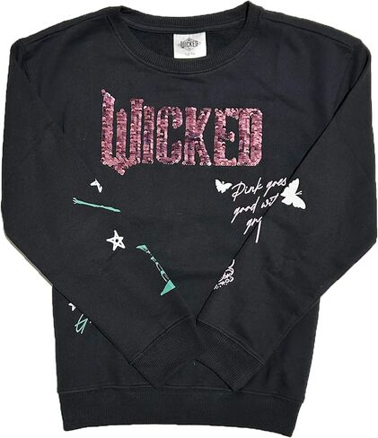 Wicked Big Girls Sweatshirt, Size 14/16, Black in Kuwait