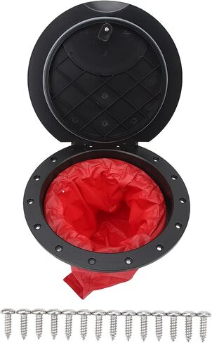 Deck Plate Hatch Cover Kit, Deck Plate Kit Deck Hatch with Storage Bag Kayak Hatch Cover Deck Hatch Kayak Accessories with Storage Bag for Kayaking Yacht Fishing Boat 11.2 Inch in Kuwait