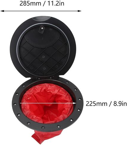 Deck Plate Hatch Cover Kit, Deck Plate Kit Deck Hatch with Storage Bag Kayak Hatch Cover Deck Hatch Kayak Accessories with Storage Bag for Kayaking Yacht Fishing Boat 11.2 Inch in Kuwait