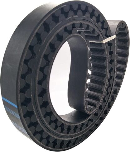 أحزمة أسنان قوس Geeyu HTD 640-8M-25، العرض 9-40 مم، الملعب 8 مم، الطول 640 مم، قلب من الألياف الزجاجية، أحزمة توقيت مطاطية HTD8M، 80T (الطول: 640-8 م، العرض: العرض 7 مم) in Kuwait