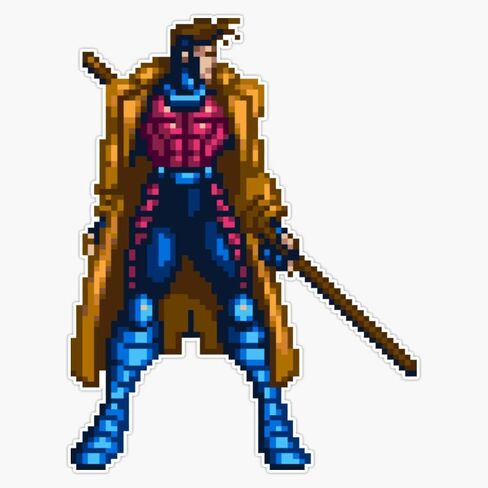 Gambit Vinyl Waterproof Sticker Decal Car Laptop Wall Window Bumper Sticker 5" in Kuwait