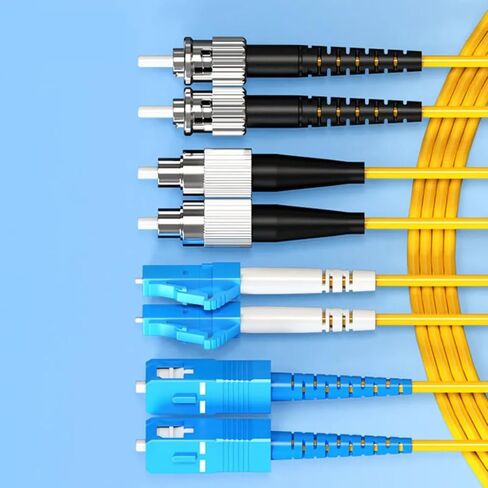 LC to UPC OS2 Duplex Single-Mode Fiber Jumper G652D 9/125m 10G 100G QSFP28(LC-SC 2.0 2M 10 pcs) in Saudi Arabia