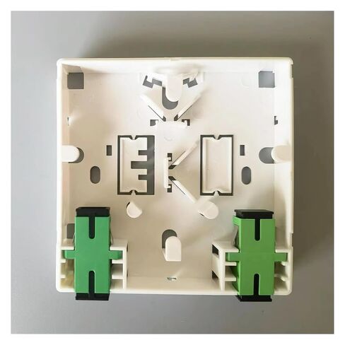 Fiber Optic Terminal Junction Box SC Adapter 2 core 86 Information Panel(Empty Box) in Saudi Arabia