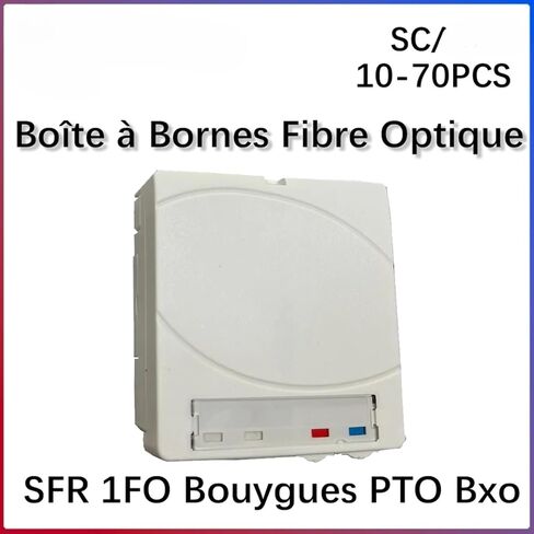 Fiber Terminal Box PTO 1Fo SC/Pigtails and Adapters to the Home Cable(CN; 60PCS) in Saudi Arabia