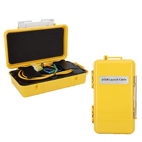 Eujgoov Dead Zone Fiber، صندوق كابلات الألياف الضوئية OTDR بطول 1 كم للمنطقة الميتة، LCAPC-LCAPC، لتمديد فترة الاستخدام مع أداء إغلاق ممتاز، in Kuwait