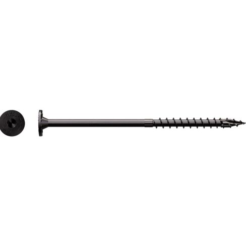 سيمبسون ربطة عنق قوية SDWS22600DBB-R50-6 بوصة × .220 براغي خشبية سوداء (درجة خارجية) 50 قيراط in Kuwait
