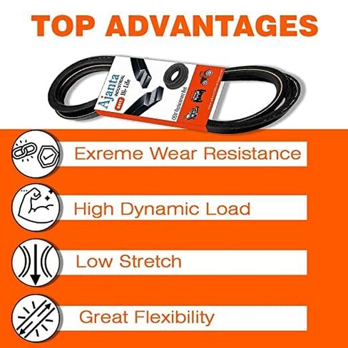 Compatible with Woods Division/Hesston OEM Replacement Belt. Replace 27652 (5/8 x 142) B139 in Kuwait