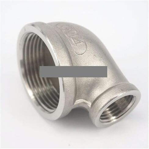2" BS To 1/2" BSP Female 304 Stainless Steel Reducing Elbow Connector Pipe Fitting water oil air in Saudi Arabia