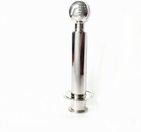 1.5 "ثلاثي المشبك x 3" ثلاثي CIP الروتاري تنظيف الكرة SUS 304 تركيب الفولاذ المقاوم للصدأ البيرة البيرة طول 200 مللي متر in Kuwait