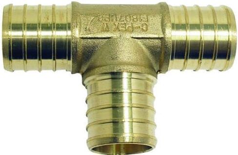 Replacement for Apollo Valves APXT11 Tube Tee, 1 in Brass in Kuwait