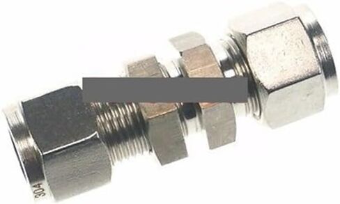 304 Stainless steel Fit 1/8" OD Tube Bulkhead Connector Compression fitting For Tubing in Kuwait