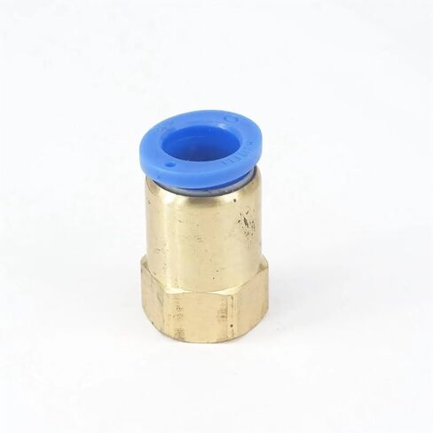 5pc 1/4" Female to Fit Tube O/D 12mm Pneumatic Push In Connector Union Quick Release Air Fitting Plumbing in Kuwait