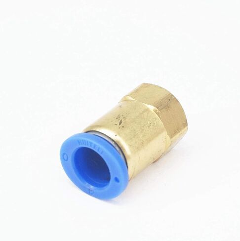 5pc 1/4" Female to Fit Tube O/D 12mm Pneumatic Push In Connector Union Quick Release Air Fitting Plumbing in Kuwait