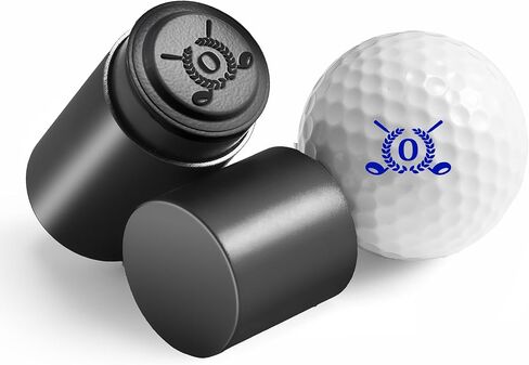 Golf Ball Stamp, Reusable Golf Ball Stamp Marker Identify Golfing Stamper - Ideal Gift for Golfers, Dads, Retiremen in Kuwait