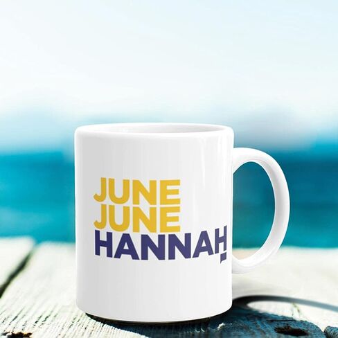 Bravo TV Below Deck June, June, Hannah White Mug - 11 oz. - Official Coffee Mug in Kuwait