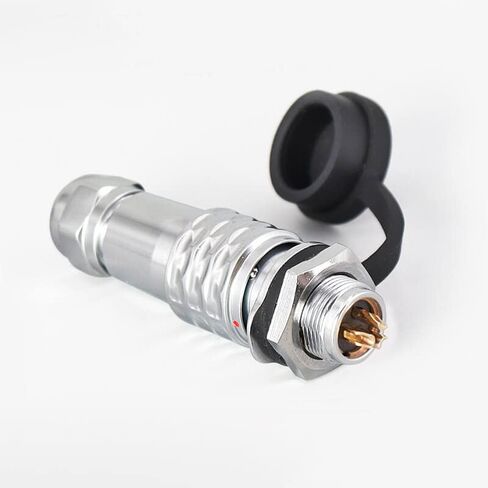 SF12-3 Pin Plug+Socket Back Mount Waterproof Metal Aviation Circular Quick Push-Pull Industrial in Kuwait