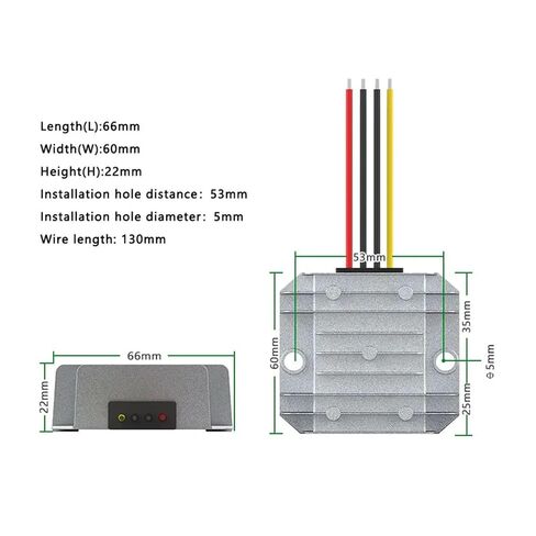 15-90Vto 9V 10A 90W Step-Down DC Converter Voltage Regulator in Kuwait