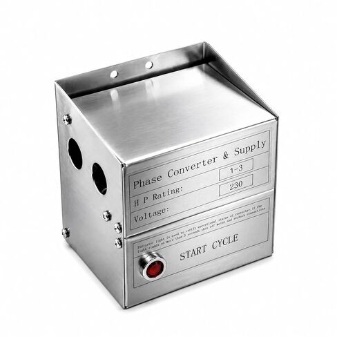 SCM03 1-3 Hp Static Phase Converter for Mill Drill Lathe Saw, Single to 3 Phase Converter in Kuwait