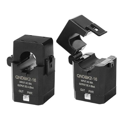 1pcs Split core Current Transmitter QNDBK2-16 AC 5A 10A 20A 50A 100A 200A 4 20mA clamp Current transducer Current Sensor(AC 300A 4-20mA,QNDBK2-24) in Kuwait