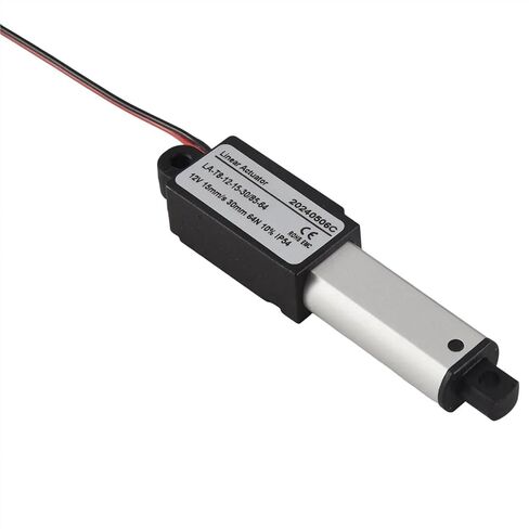Electric Linear Actuator - 1.2inch Stroke, 64N/14.4Lb, Speed 0.6Inch/S Waterproof Motion Actuator Small 12V DC in Kuwait