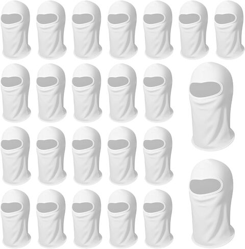24 Pcs Panitay Painting Spray Head Socks Unisex Painters Spray Sock Headsock Mask Painting Dust Sanding Protection Hood Stretch Men in Kuwait