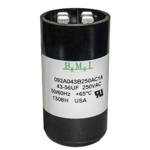 43-52 فائق التوهج × 220/250 فولت تيار متردد - مكثف البدء Packard PTMJ43 - استبدال مؤشر كتلة الجسم # 092A043B250AC1A - صنع في الولايات المتحدة الأمريكية in Kuwait