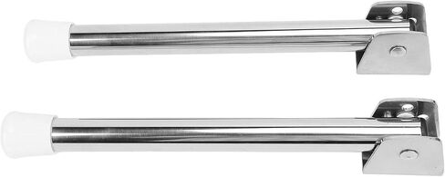 1 Pair Stainless Steel Swing Support Legs for Foldable Bench Seat 13 Inch Enhanced Stability Bracket for Marine in Kuwait