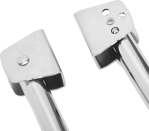 1 Pair Stainless Steel Swing Support Legs for Foldable Bench Seat 13 Inch Enhanced Stability Bracket for Marine in Kuwait