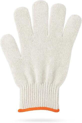 Cotton Work Gloves for Warehouse, Moving, Gardening and Cleaning | Breathable Knit Fabric, Flexible Fit, Reusable Design, Packing, Sorting, Moving, Cleaning, Maintenance and Daily Labor in Kuwait