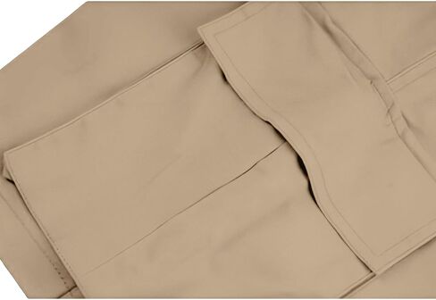 Twill Cargo Shorts for Men Casual Cotton Classic Bermuda Shorts with Pockets Drawstring Comfort Big and Tall Outfit in Kuwait