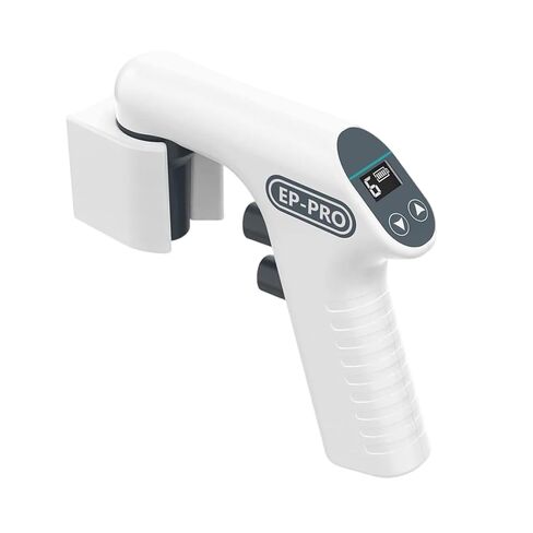 Electronic Pipette Controller, 0.1–100 mL Pipettor Aid with 6 Adjustable Aspiration & Dispense Speeds, Dual Drainage Mode, LCD Display, Rechargeable Battery, Compatible with Plastic & Pasteur Pipette in Kuwait